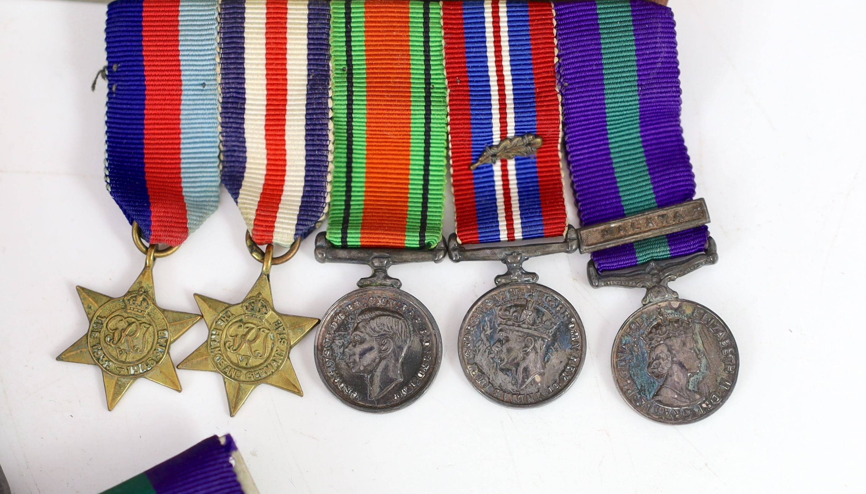 A WW2 group of five medals to Major J.A.B.Darlington R.E